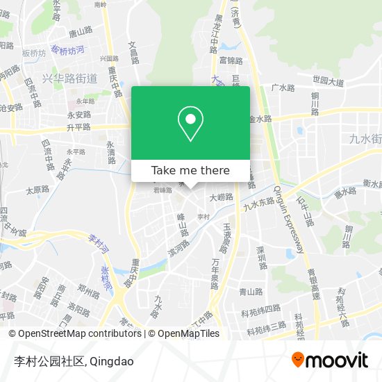 李村公园社区 map