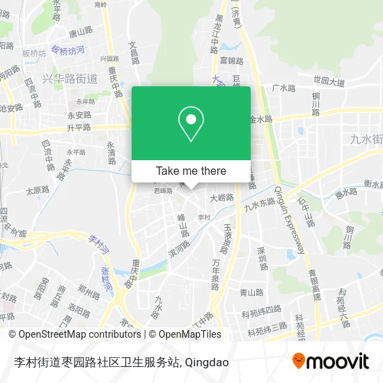 李村街道枣园路社区卫生服务站 map