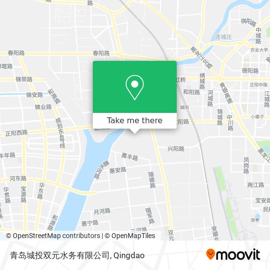 青岛城投双元水务有限公司 map