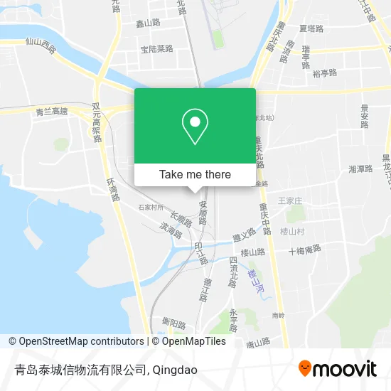 青岛泰城信物流有限公司 map