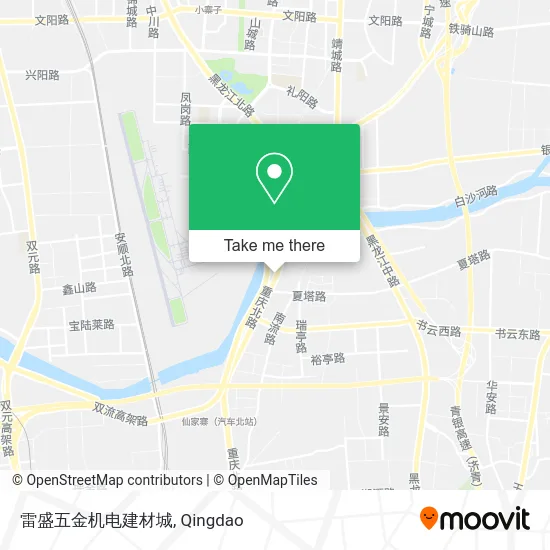 雷盛五金机电建材城 map