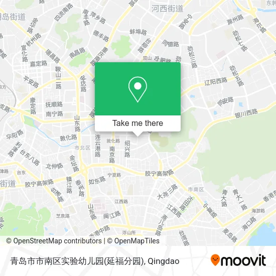 青岛市市南区实验幼儿园(延福分园) map