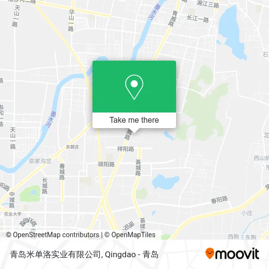 青岛米单洛实业有限公司 map