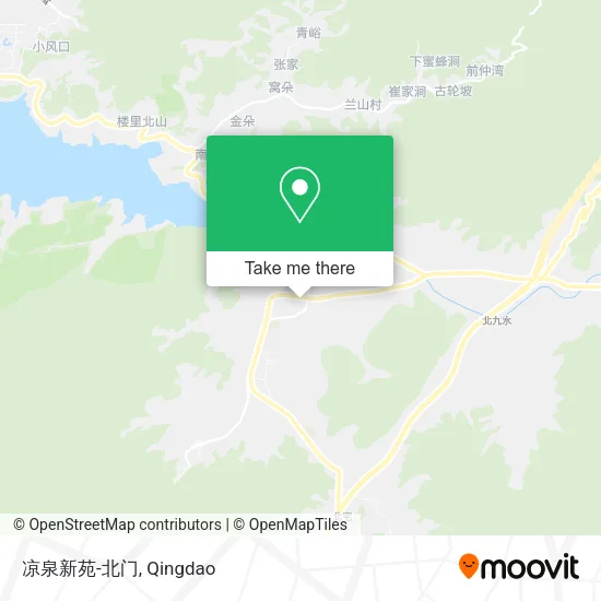 凉泉新苑-北门 map