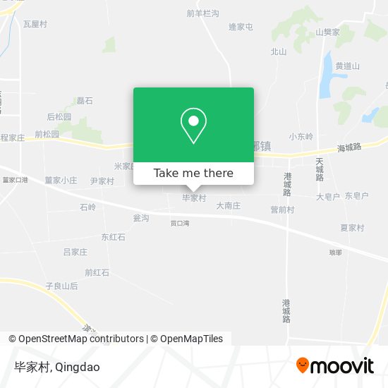 毕家村 map