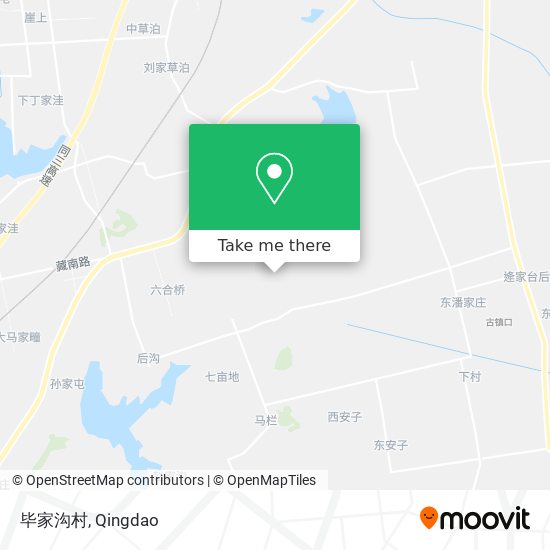 毕家沟村 map