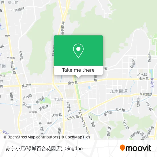苏宁小店(绿城百合花园店) map