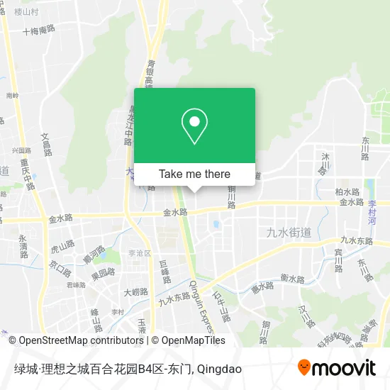 绿城·理想之城百合花园B4区-东门 map