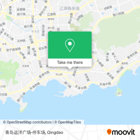 青岛远洋广场-停车场 map