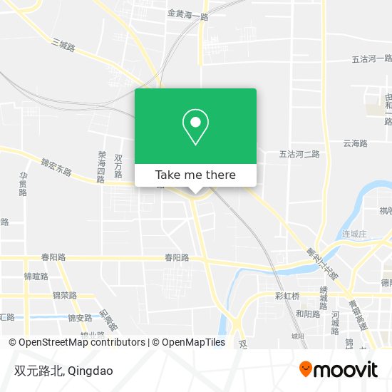 双元路北 map