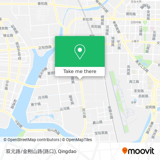 双元路/金刚山路(路口) map