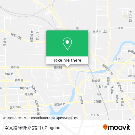 双元路/春阳路(路口) map
