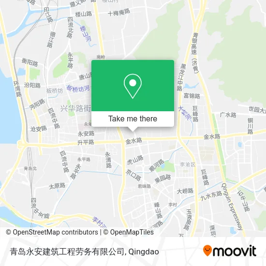 青岛永安建筑工程劳务有限公司 map