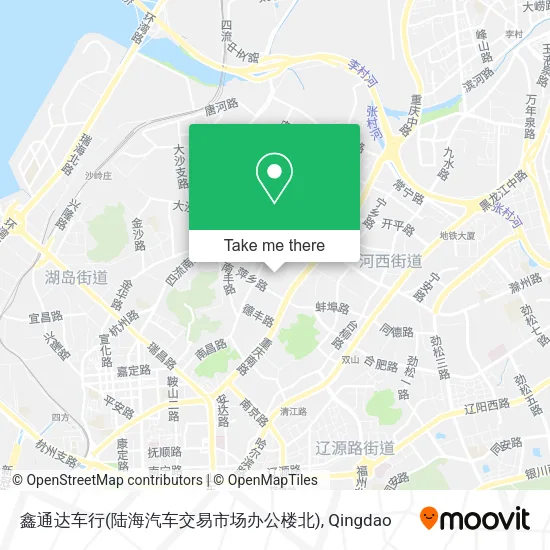 鑫通达车行(陆海汽车交易市场办公楼北) map