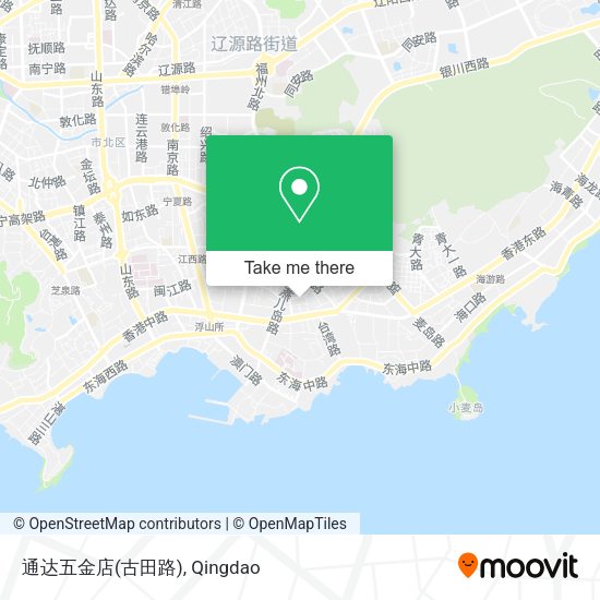 通达五金店(古田路) map