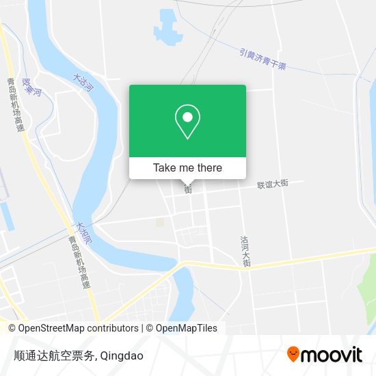 顺通达航空票务 map