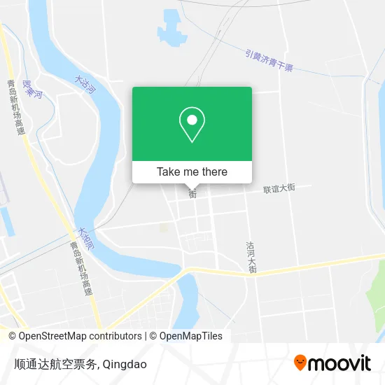 顺通达航空票务 map