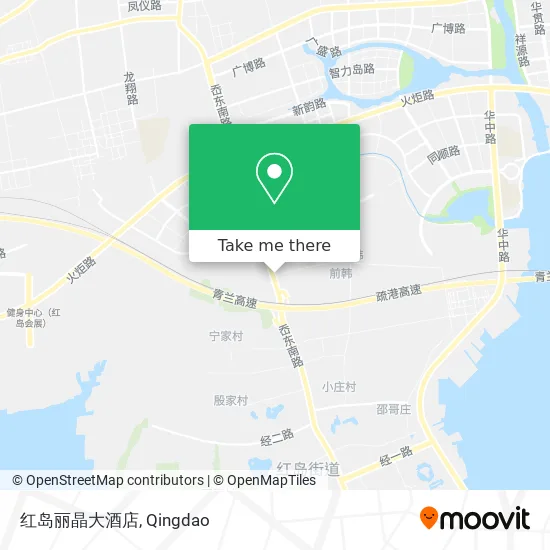 红岛丽晶大酒店 map
