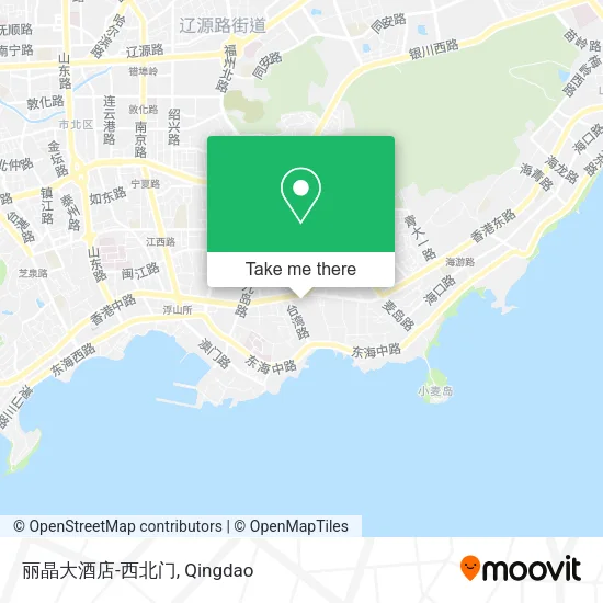 丽晶大酒店-西北门 map