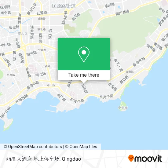 丽晶大酒店-地上停车场 map
