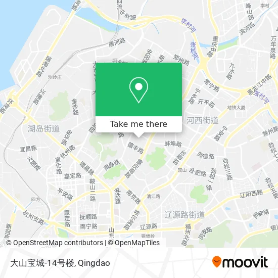 大山宝城-14号楼 map