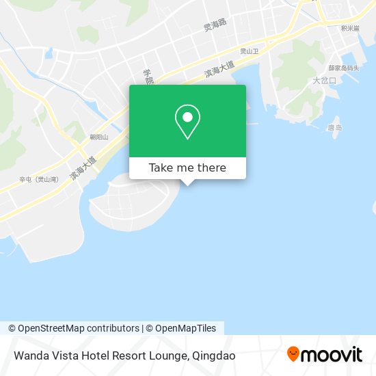 Wanda Vista Hotel Resort Lounge map