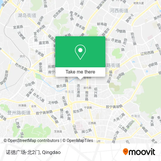 诺德广场-北2门 map