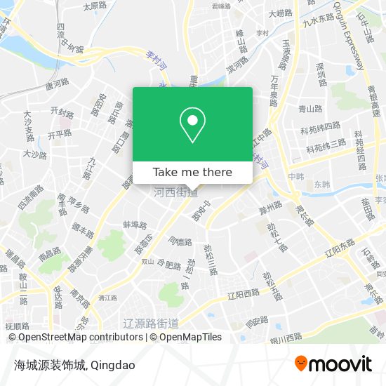 海城源装饰城 map