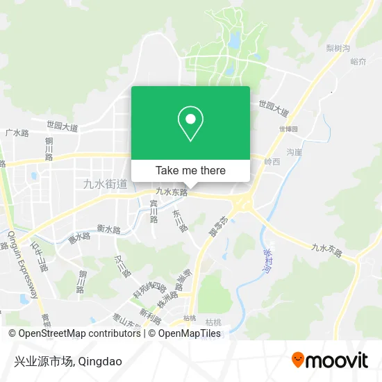 兴业源市场 map