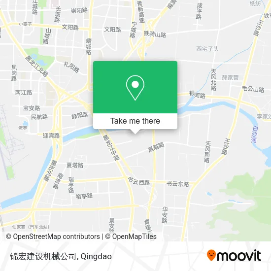 锦宏建设机械公司 map