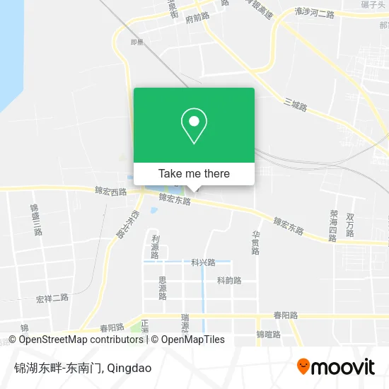 锦湖东畔-东南门 map