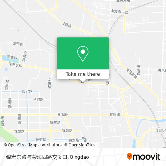 锦宏东路与荣海四路交叉口 map