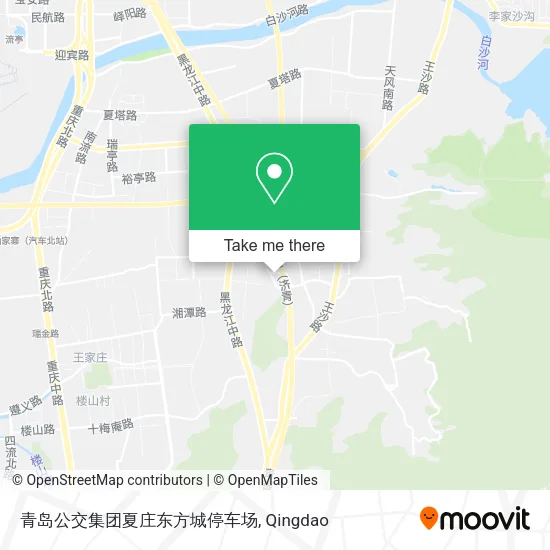 青岛公交集团夏庄东方城停车场 map