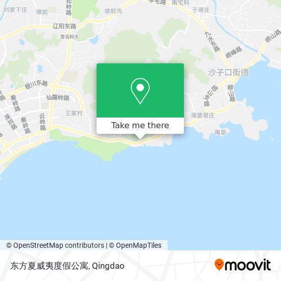 东方夏威夷度假公寓 map