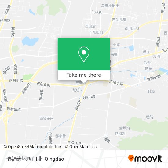 惜福缘地板门业 map