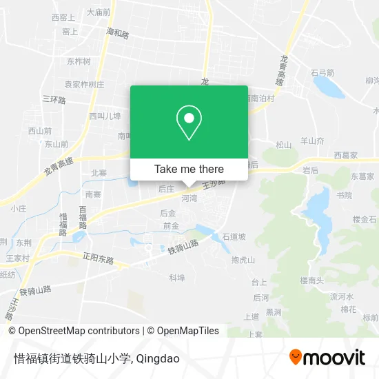 惜福镇街道铁骑山小学 map