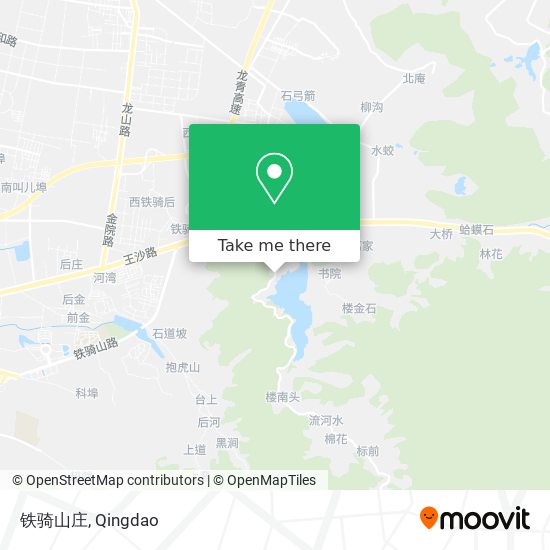 铁骑山庄 map