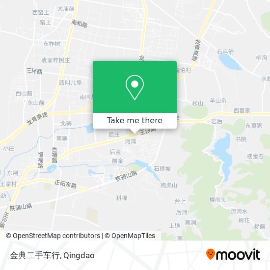 金典二手车行 map