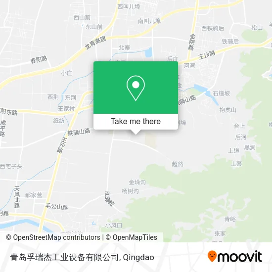 青岛孚瑞杰工业设备有限公司 map