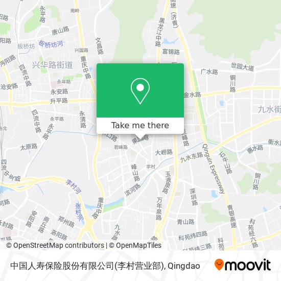 中国人寿保险股份有限公司(李村营业部) map