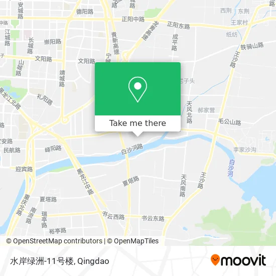 水岸绿洲-11号楼 map
