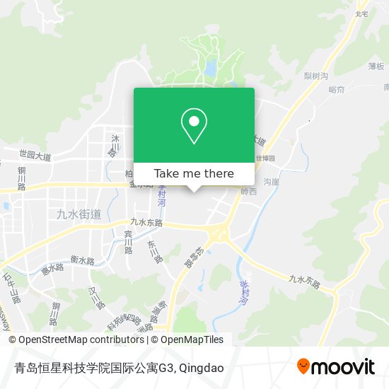 青岛恒星科技学院国际公寓G3 map