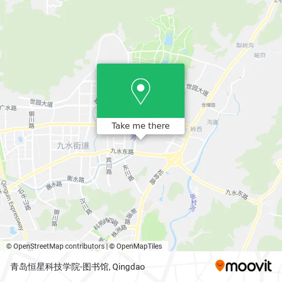 青岛恒星科技学院-图书馆 map