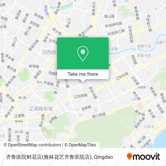 齐鲁医院鲜花店(雅林花艺齐鲁医院店) map