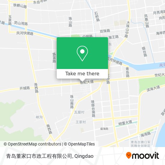 青岛董家口市政工程有限公司 map
