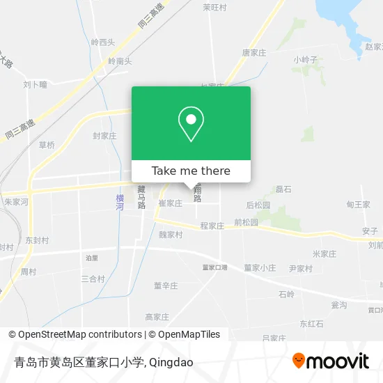 青岛市黄岛区董家口小学 map