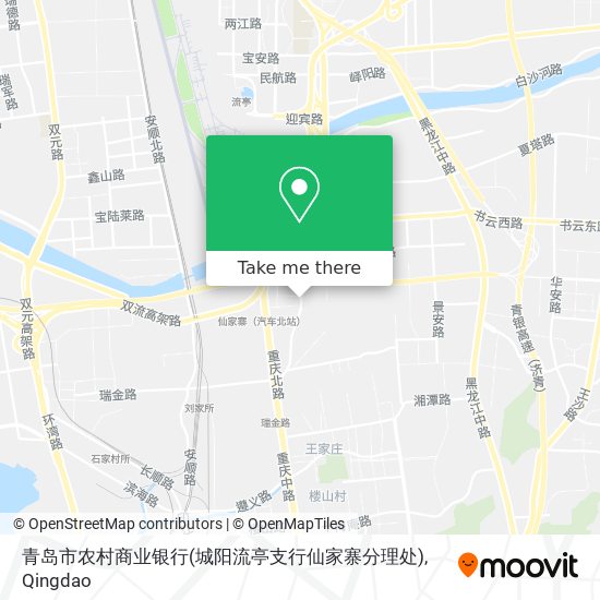 青岛市农村商业银行(城阳流亭支行仙家寨分理处) map