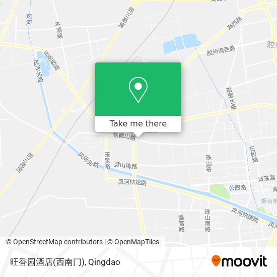 旺香园酒店(西南门) map