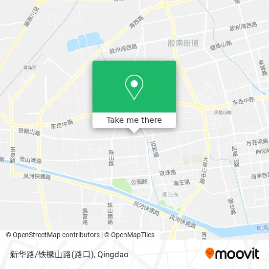 新华路/铁橛山路(路口) map