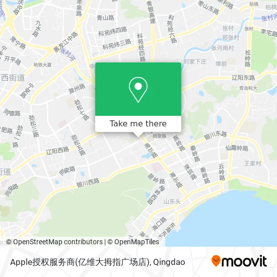 Apple授权服务商(亿维大拇指广场店) map